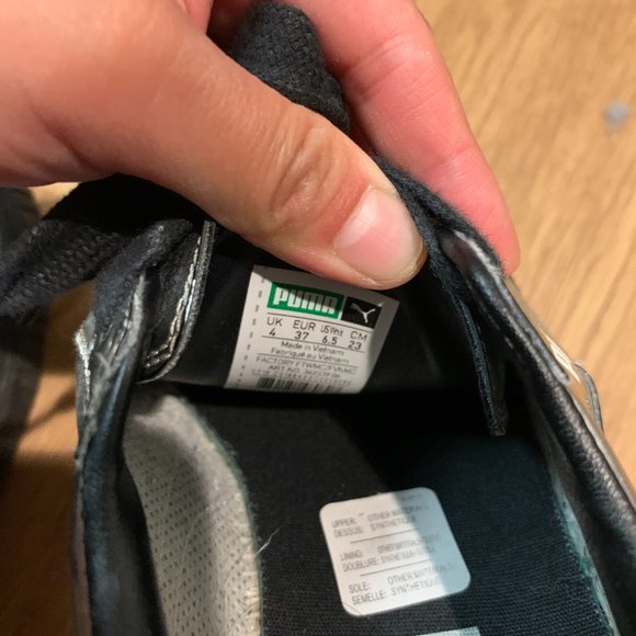 PUMA  BASKET CREEPER METALLIC WOMEN SIZE 6.5 - Picture 5 of 5